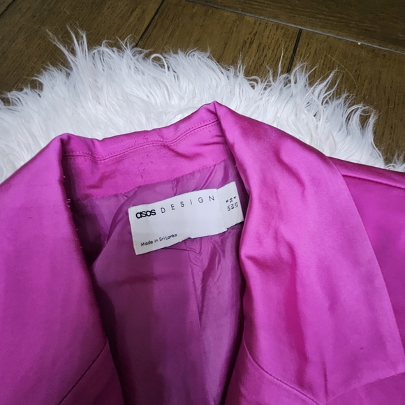 ASOS Vibrant Pink Women's Blazer - Picture 2 of 4